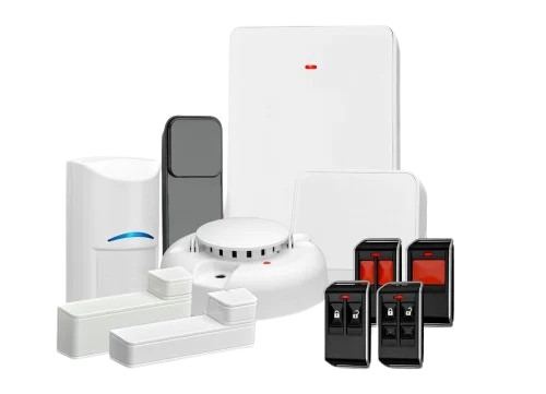 Intrusion Alarm Systems - Alarm Light Color: Red