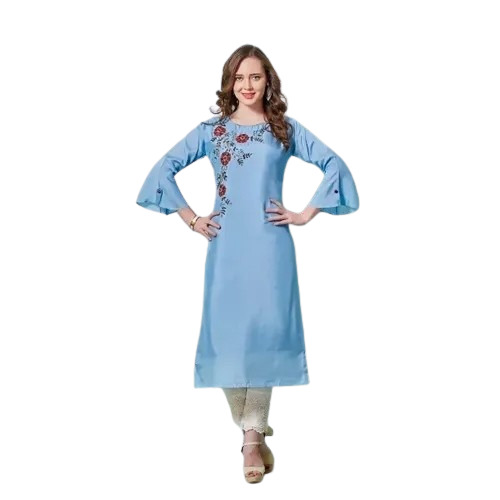 Designer Kurti - Color: Blue