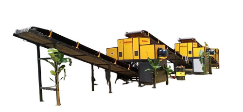 Double Shaft Plastic Shredding Plant