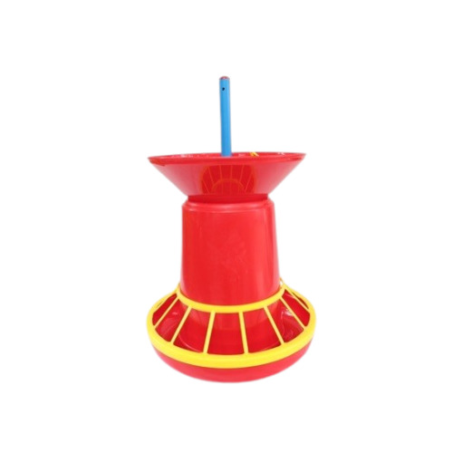 Poultry Feeder - Color: Red