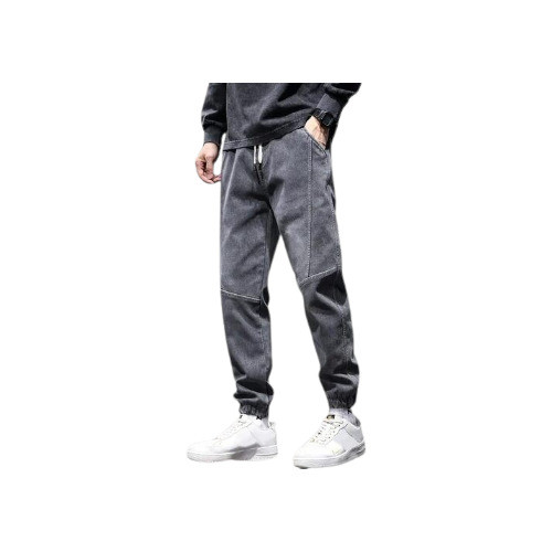 Mens Cargo Pant - Cotton Black Cargo Length | No Fade Skin Friendly Machine Washable