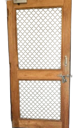Mesh Wooden Door - Application: Commercial