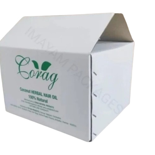 Double Wall Flexo White Paper Packaging Box
