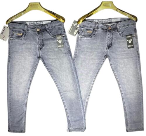 Grey Denim Jeans - Age Group: 1-2 Years