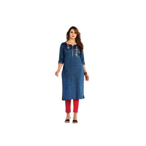 Ladies Printed Kurtis - Design: Design