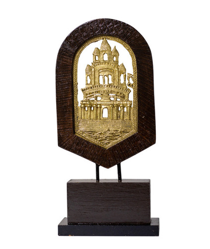 Bastar Arts Jaali Memento Table Top - Color: Brown