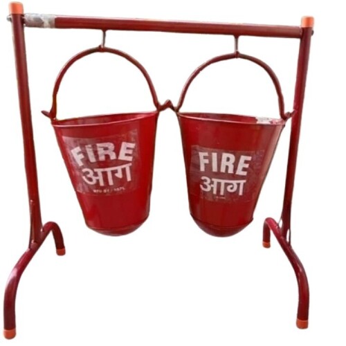 Safety Fire Bucket - Color: Red