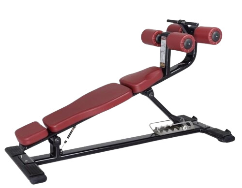 Gym Crunch Bench - Frame Material: 1