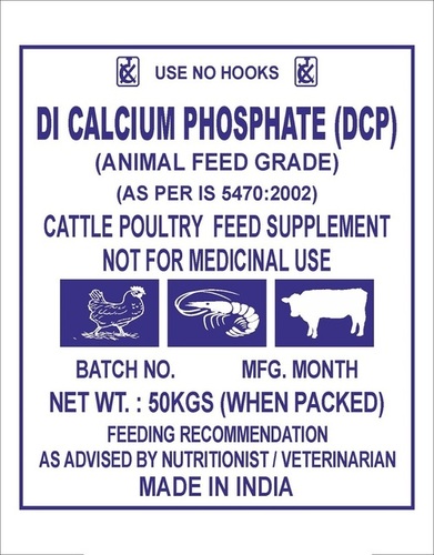 Dicalcium Phosphate Animal Feed - Cas No: 28352500