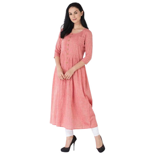 Ladies Kurti - Color: Pink