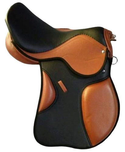 Leather Jumping Saddle - Color: Multiple