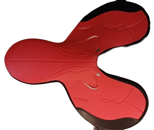 Red Synthetic Racing Saddle - Color: Multiple
