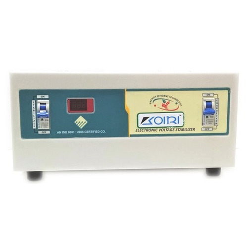 Koiri 5 Kva Table-Top Type Main Line Automatic Voltage Stabilizer (130-280V) - Ambient Temperature: 0A C To 45A C Celsius (Oc)