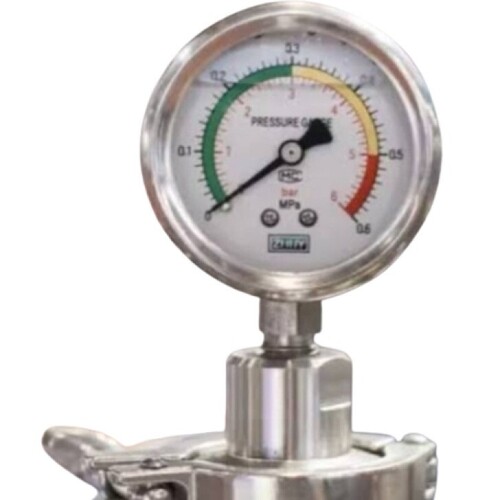 Analog Pressure Gauges - Color: Silver