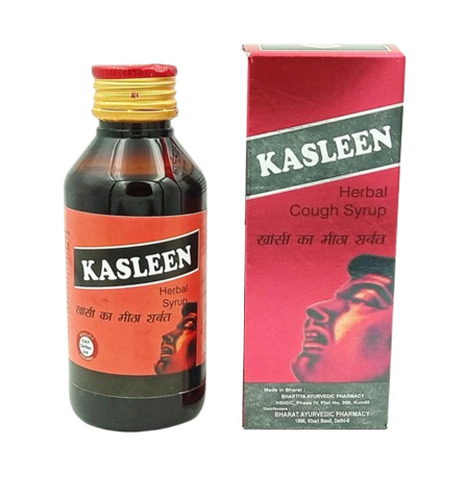 Ayurvedic Kasleen Herbal Cough Syrup - Storage Instructions: Dry Place