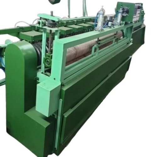 Horizontal Foam Cutting Machine - Color: Green