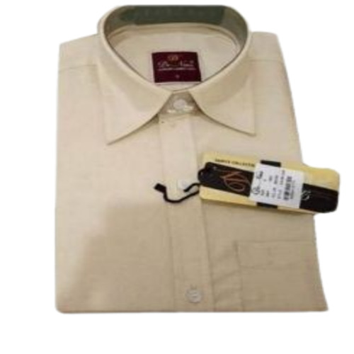 Mens Cotton Shirts - Collar Style: Classic