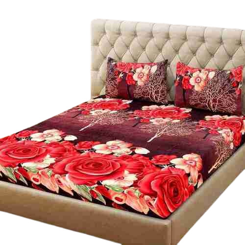 Multicolor Cotton Bed Sheets - Color: All