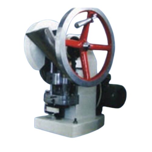 Hand Operated Single Tablet Press - Color: White