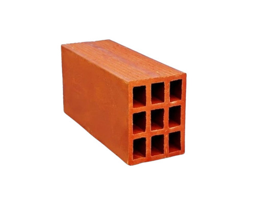 Hollow Bricks - Color: Red