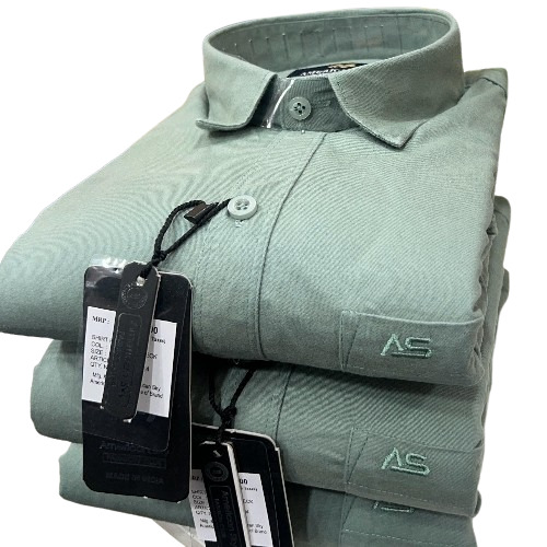 Mens Green Shirts - Age Group: Adult