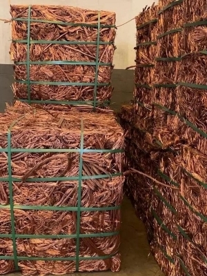 Copper Millberry Wire Scrap - 50 Kilograms, Reddish Brown Color, 98% Purity, Durable and Cost Effective for Recycling