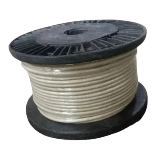 Fiberglass Lead Wire - Color: White