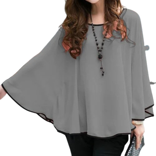Ladies Designer Tops - Fabric Type: Chiffon