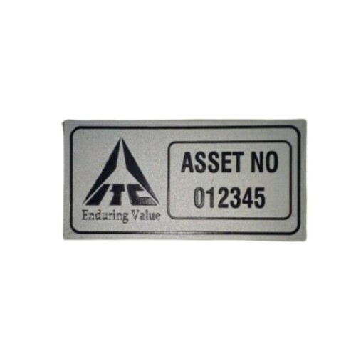 Stainless Steel Name Plates - Color: Silver