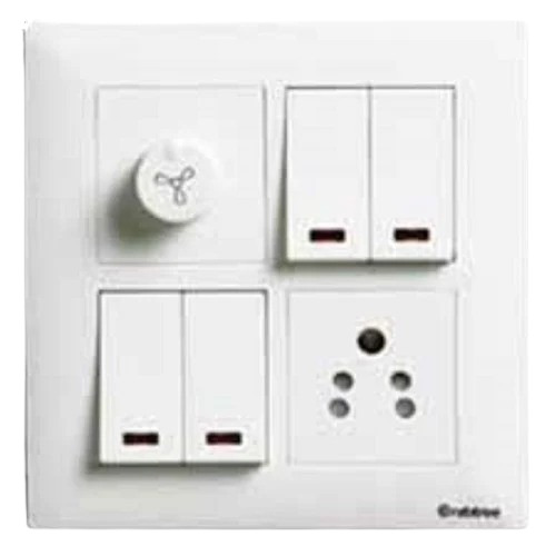 White Electrical Switch
