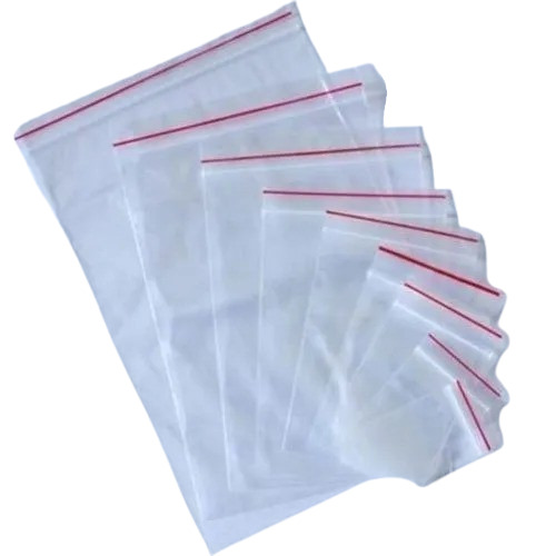 Ld Zip Lock Pouches - Color: Transparent