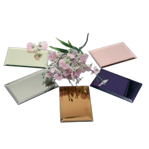 Colored Mirror Sheet - Material: Glass