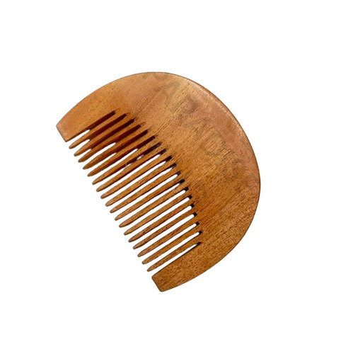 Neem Wood Beard Comb - Feature: Prompt Hair Growth