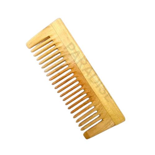 Neem Wood Large Shampoo Comb - Feature: Prompt Hair Growth