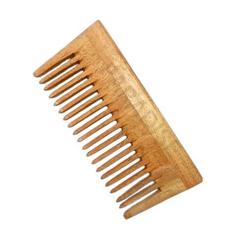 Neem Wood Shampoo Comb Short - Feature: Prompt Hair Growth