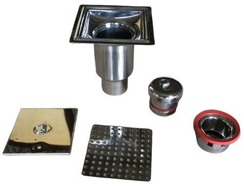 Ss Gmp Drain Trap - Color: Grey