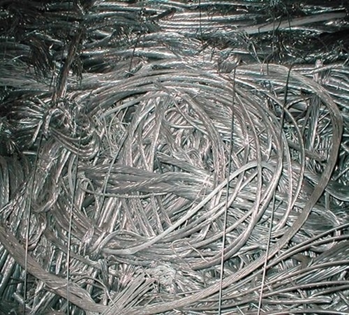 Silver Aluminium Wire Scraps