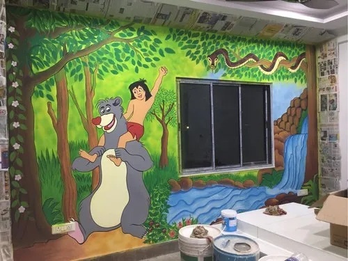 School Wall Painting Service