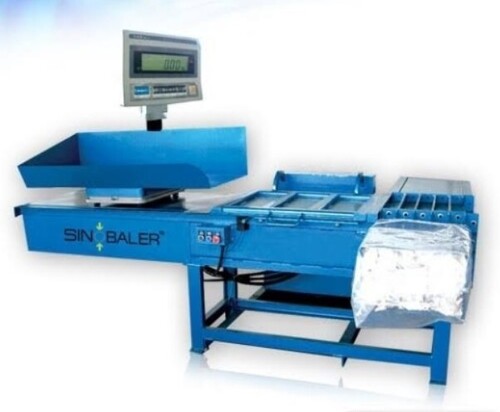 Weighing Scale Baler Machine