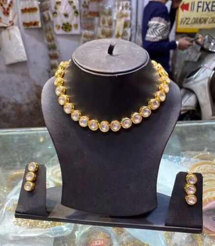 Artificial Fashion Necklace - Color: Gold