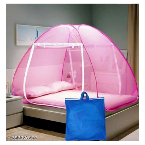 Love N Care Pink Foldable Mosquito Net - Age Group: Adults