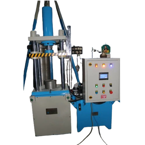 Pillar Hydraulic Press - Color: Blue & Gray