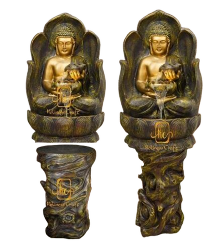 Buddha Statue - Fabric Type: Canvas