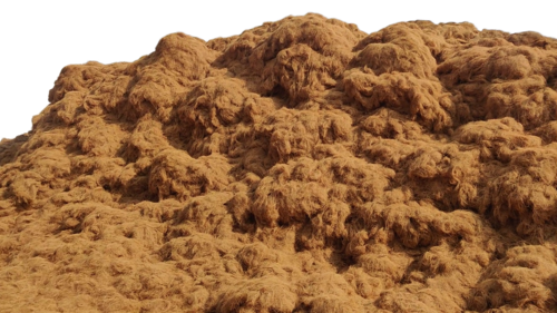 Coir Fibre - Natural Coconut Husk Fiber, Brown | Eco Friendly, High Tensile Strength, Moisture Retention