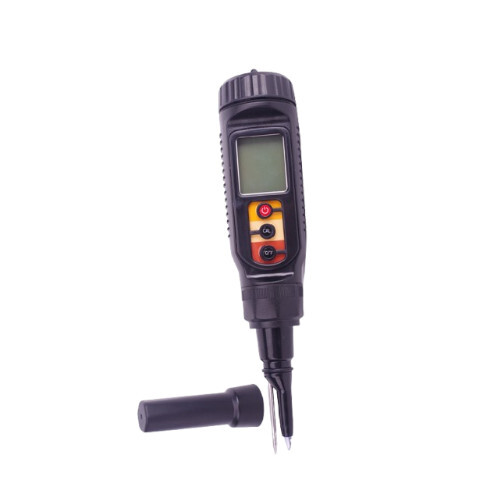 Ph-08 Waterproof Soil Ph Meter - Color: Black
