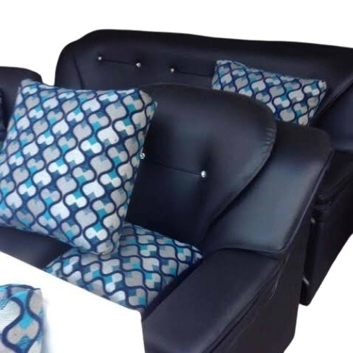 Wooden Sofaset - Color: Dark Brown