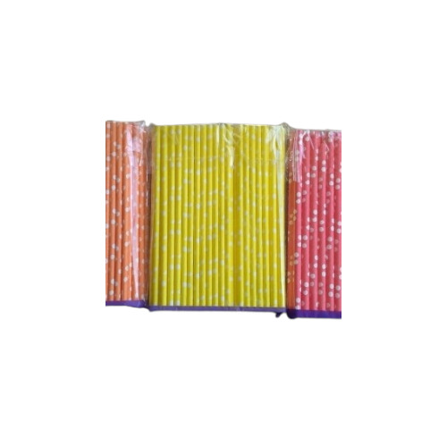 Paper Drinking Straw - Paper, 6/8/10mm, Multicolor | Easy To Use, Event and Party Supplies