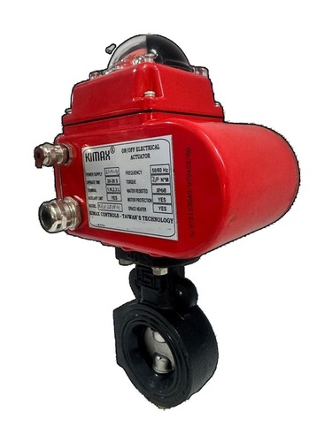 Inflatable Seated Electrical Butterfly Valve