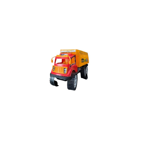 Push And Go Plastic Truck Toy - Color: Yellow