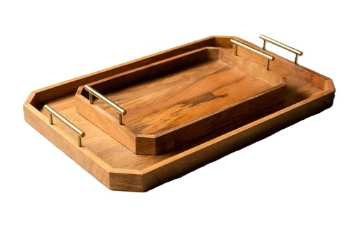 Wooden Trays - Material: Wood